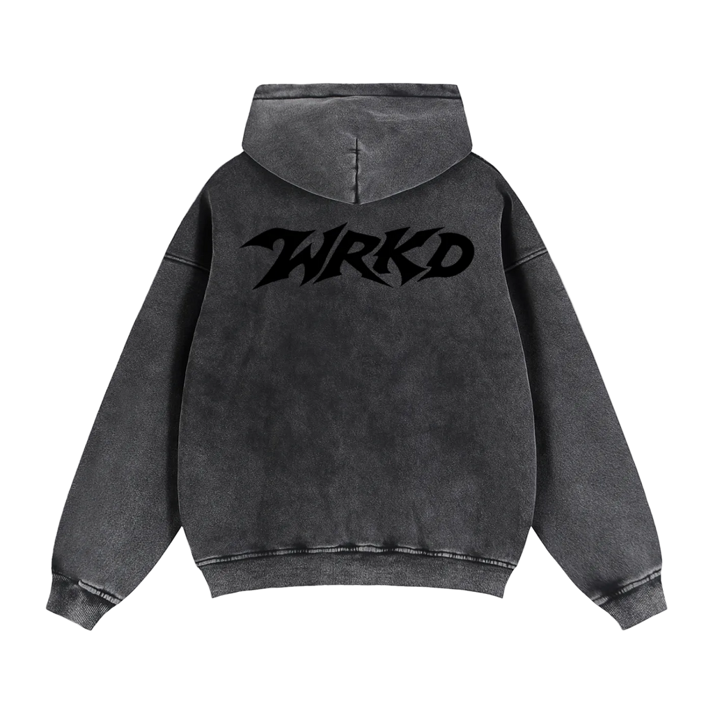 Basics WRKD zip up hoodie